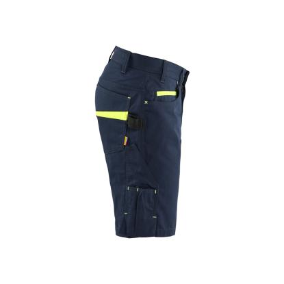 Blåkläder 1499 serviceshorts, mørk marineblå/hi-vis gul