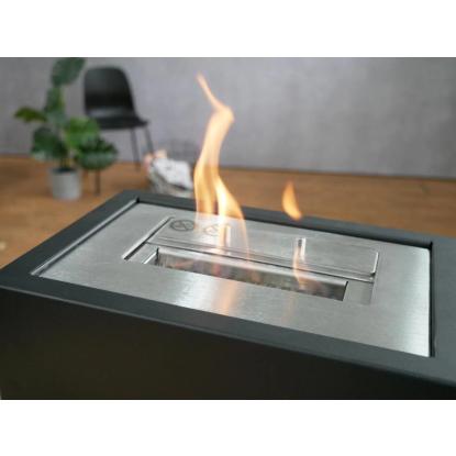 ScandiFlames Bio Grate indsats til fritstående biopejs, sort