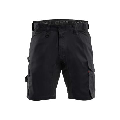 Blåkläder 1753 håndværker shorts med stretch, sort