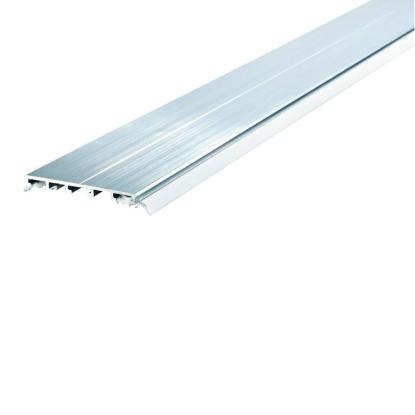 RIAS alu top/bundskinne med gummilister