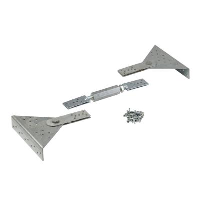 SIMA FORTA® Tagsystem med 2 endebeslag og 1 båndspænde 25-40 mm, pregalvaniseret