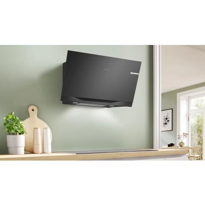 Bosch DWK91LT60 væghængt emhætte, sort, 90 cm