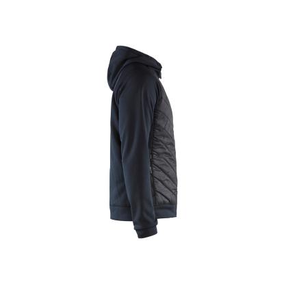Blåkläder 3463 hybrid sweatshirt, mørk marineblå/sort