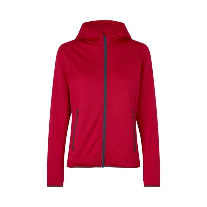 ID 0841 cardigan med stretch, komfort, dame, rød