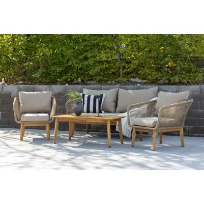 Venture Design Chania sofasæt, brun/natur