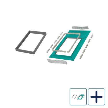 FAKRO GREENVIEW XDP Thermo-pakke med undertagskrave og karmisolering