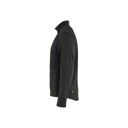 Blåkläder 3548 sweatshirt full zip, sort