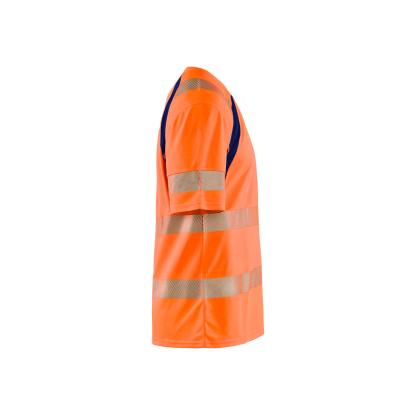 Blåkläder 3397 high vis UV t-shirt, hi-vis orange/marineblå