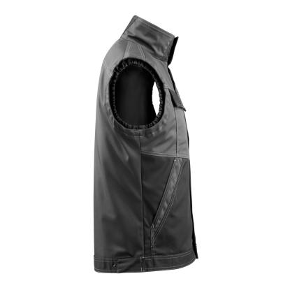 MASCOT LIGHT Kilmore arbejdsvest, mørk antracit/sort