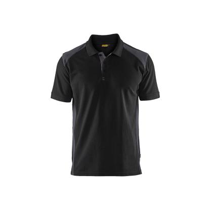 Blåkläder 3324 poloshirt, sort/mellemgrå