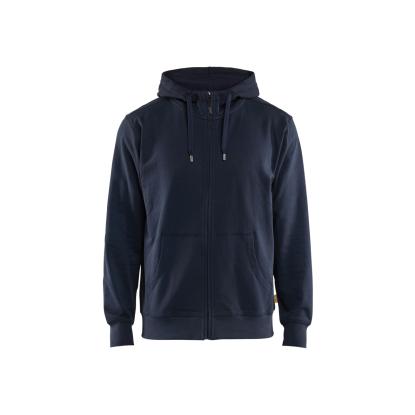 Blåkläder 3366 hættetrøje full-zip, mørk marineblå