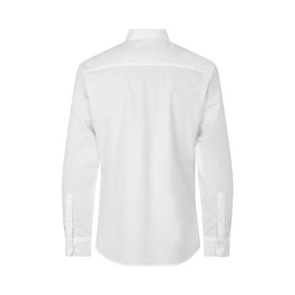 Seven Seas S61 Oxford skjorte, slim, hvid