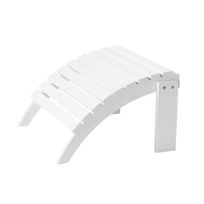 Cinas Adirondack fodskammel, hvid