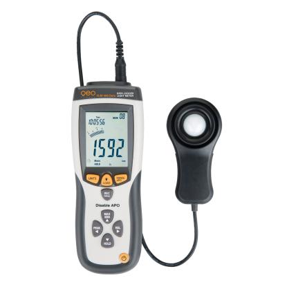 geo-FENNEL FLM 400 Data lysmåler med stort LCD-display, 0-400.000 lux