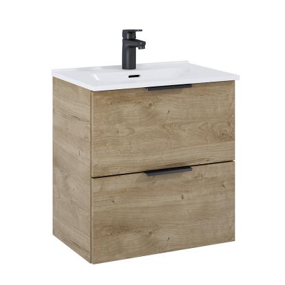 Danbad møbelsæt med 2 skuffer, eg - 50 x 35 cm