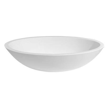 Best Design Epona fritstående håndvask, 52 x 38 cm, mat hvid