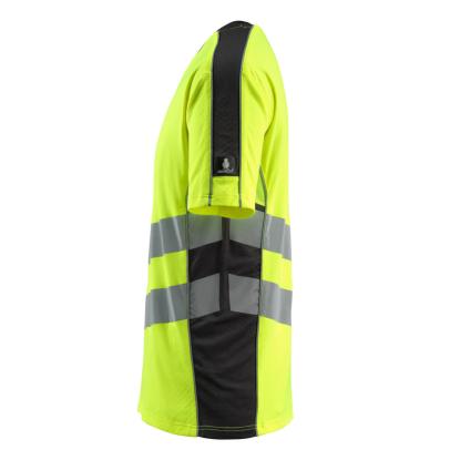 MASCOT SAFE SUPREME Sandwell T-shirt, hi-vis gul/sort