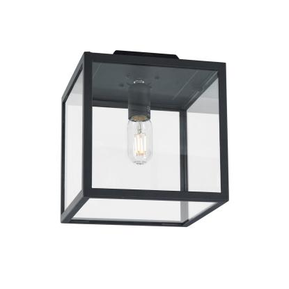Norlys Lofoten loftlampe, 23x23 cm, E27, IP44, sort
