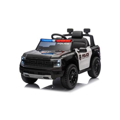 Ford Ranger Wildtrack 707 politibil med blink til børn, 2 x 12V