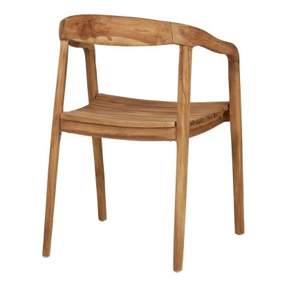Otero spisebordsstol, teak, natur, 54 x 55 x 76 cm