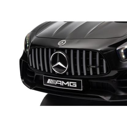 Mercedes AMG GTR elbil, 2 x 12V, sort