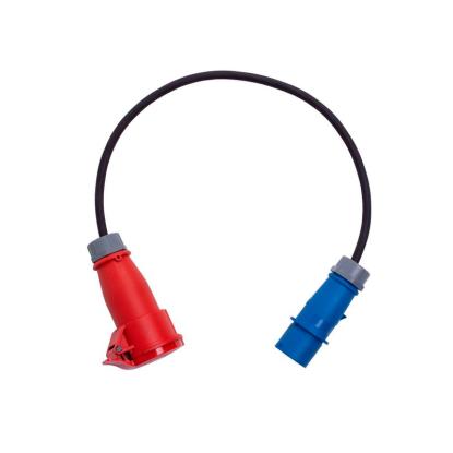 Blaupunkt Adap1 ladekabel, IP44, rød/blå CEE-adapter