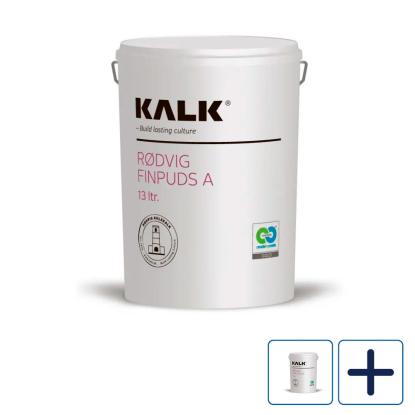 KALK Rødvig finpuds A 1:1 - 13 liter