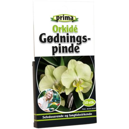PRIMA gødningspinde til orkidé - 10 stk.