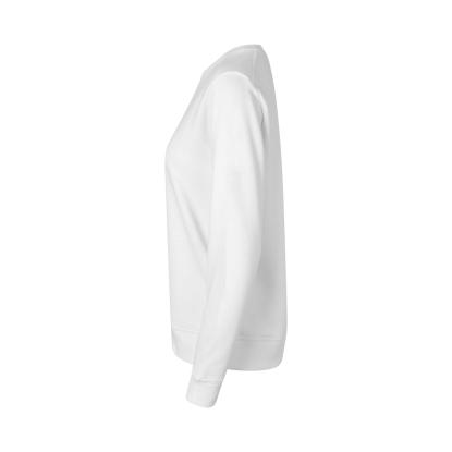 ID PRO Wear CARE 0381 sweatshirt, ubørstet, dame, hvid