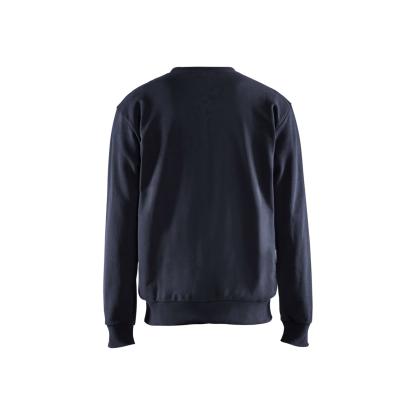 Blåkläder 3580 sweatshirt, mørk marineblå/sort
