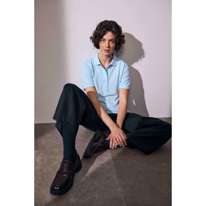 ID 0521 poloshirt, klassisk, dame, lys blå