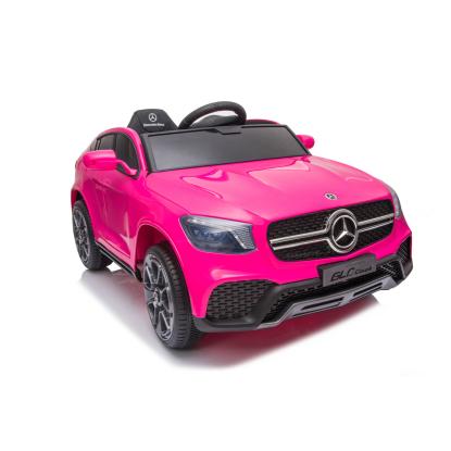 Mercedes GLC Coupe elbil til børn, 4 x 12V, pink