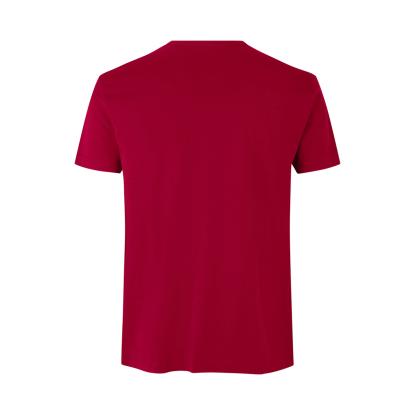 ID T-TIME® 0514 T-shirt med v-hals, rød