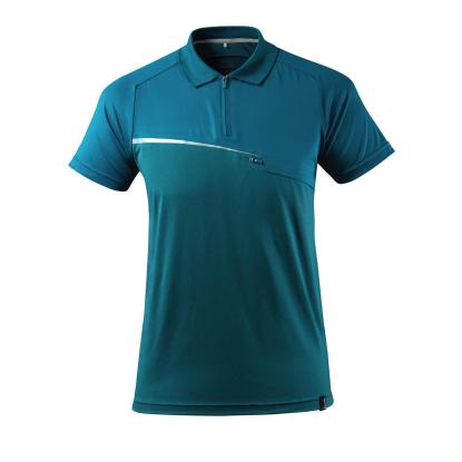 MASCOT ADVANCED poloshirt med brystlomme, mørk petroleum