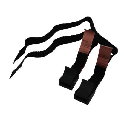 Jumbo bagageremme, sort, 18 mm, 40 cm - 2 stk.