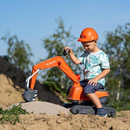 FALK Kubota gravemaskine inkl. hjelm, orange