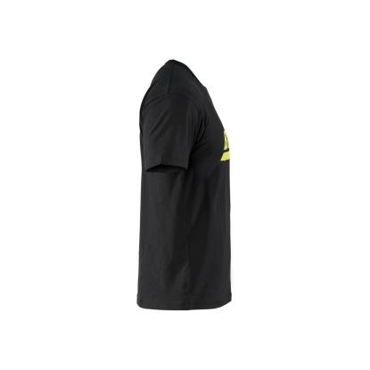 Blåkläder 9215 t-shirt, sort/hi-vis gul