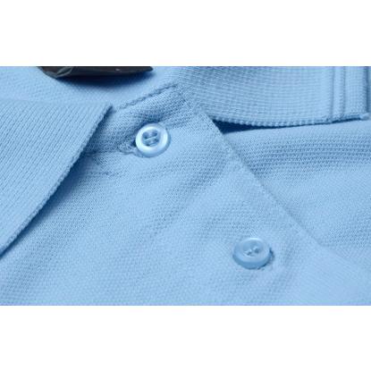 ID 0521 poloshirt, klassisk, dame, lys blå