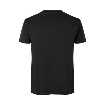 ID T-TIME® 0514 T-shirt med v-hals, sort