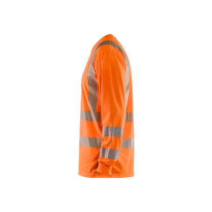 Blåkläder 3385 high vis UV t-shirt lang ærme, hi-vis orange