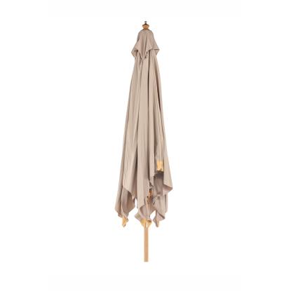 Venture Design Naxos parasol, bøg, natur/brun, Ø300 cm
