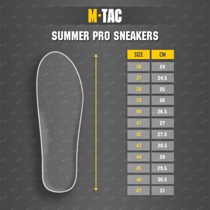 M-TAC Summer Pro sneakers, army olive