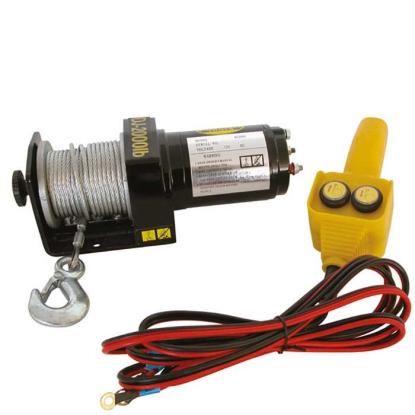 Elektrisk spil, 12V, kapacitet 1000 kg, 15 meter