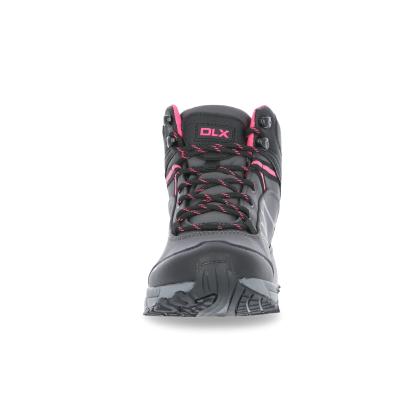 DLX ARLINGTON II vandtætte vandrestøvler med vibram sål, dame, grå/pink