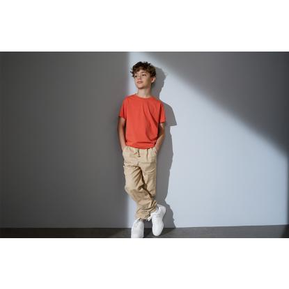 ID 40552 økologisk T-shirt, børn, koral
