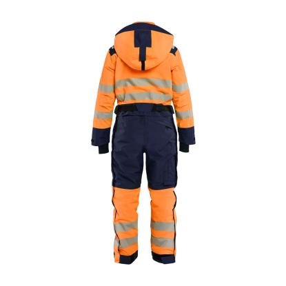 Blåkläder 6726 dame high vis vinterkedeldragt, hi-vis orange/marineblå