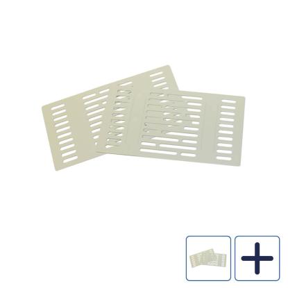 Fresh studsfugenet, grå plast