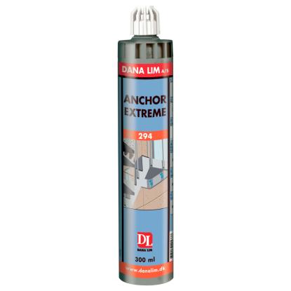 Dana Lim Anchor Extreme 294 forankringsmasse i patron, 2-komponent styrenfri - 300 ml