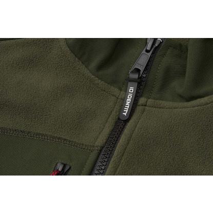 ID 0747 Bonded fleecevest, dame, oliven