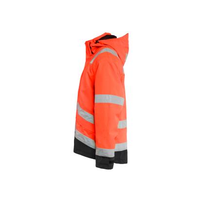 Blåkläder 4837 high vis skaljakke, hi-vis rød/sort